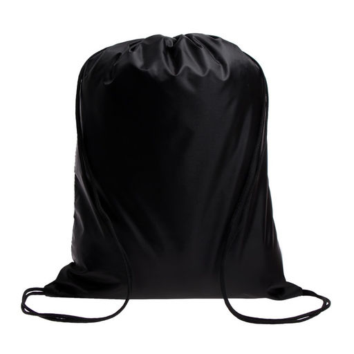 Цена за 2 шт. Мешок для обуви Calligrata на шнурке, однотонный, размер 49×0.5×41 см, чёрный