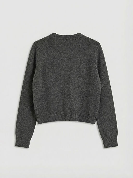 Bisiklet Yaka Kad?n Triko H?rka