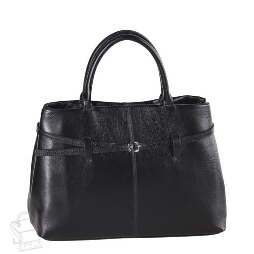 Сумка женская кожаная 6698VG black Vitelli Grassi  в Новосибирске