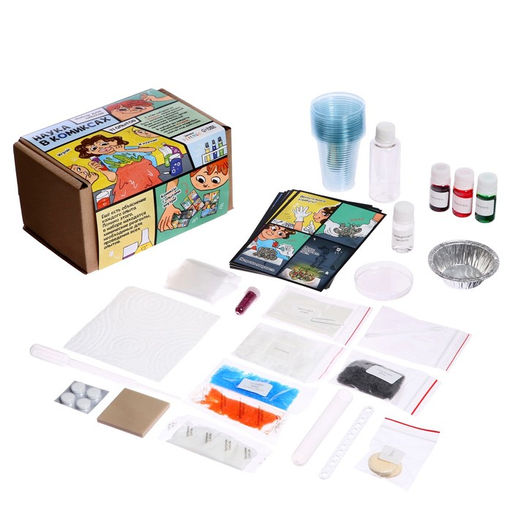 Набор для опытов Наука в комиксах, 11 опытов - Эврики фото 4