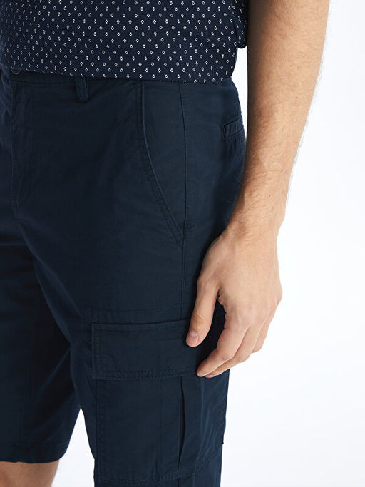 Rahat Kal?p Gabardin Erkek Bermuda ?ort