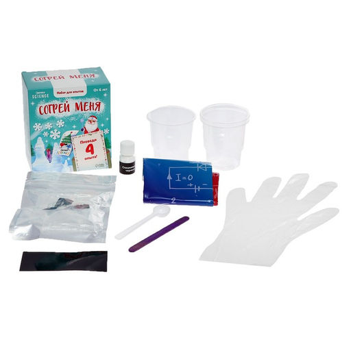 Набор для опытов Согрей меня - Эврики фото 2