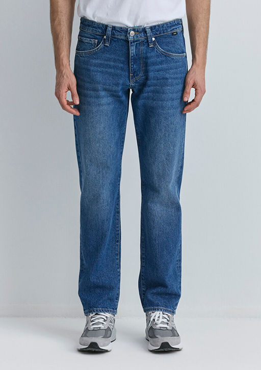 Hunter 90lar Indigo Mavisi Jean Pantolon  фото 3
