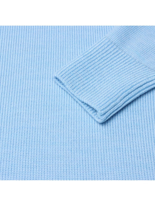 Джемпер женский вязаный MINAKU: Knitwear collection, голубой, размер 50-52