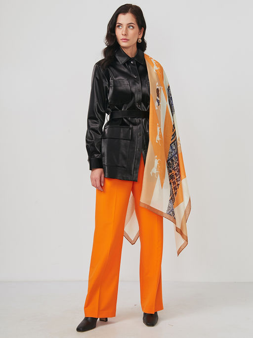 Большой, мягкий, тонкий и очень нежный двусторонний палантин - Tantino фото 3