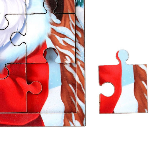 Пазл Дед Мороз и дракоша - Лесная мастерская фото 3