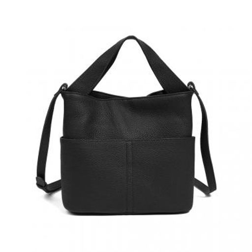 Женская сумка, кожа, MIRONPAN 560608 Черный