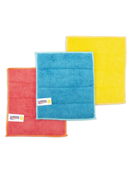 Салфетка микрофибра впитывающая MICROFIBRE PADS 20х17.5см 3шт