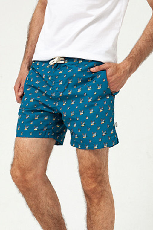 Шорты ЗАПОРОЖЕЦ Classic Ducks TEAL  фото 5