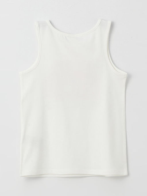 Bisiklet Yaka Bask?l? K?z ?ocuk Atlet - Waikiki фото 2