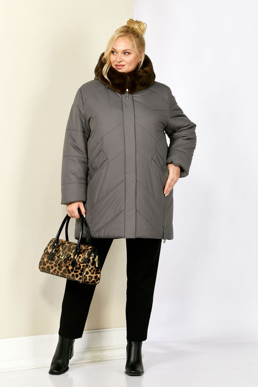 Куртка SHETTI 2205 стальной