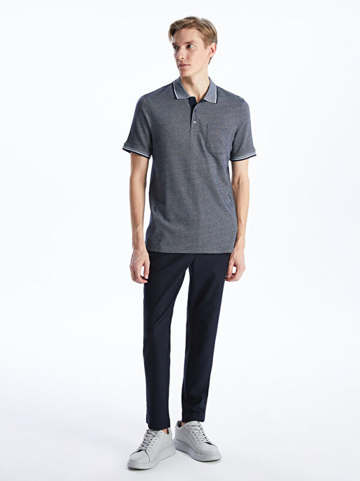 Polo Yaka K?sa Kollu Erkek Ti??rt - Waikiki фото 2