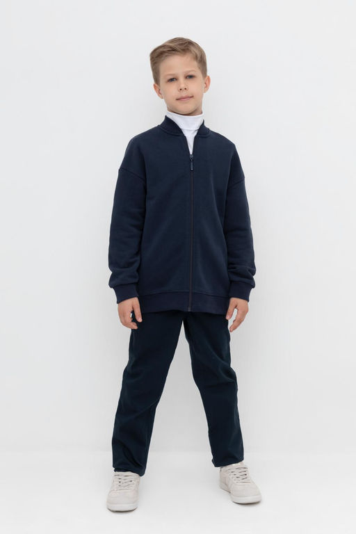 Crockid _ ТК 46143/темно-синий брюки для мал