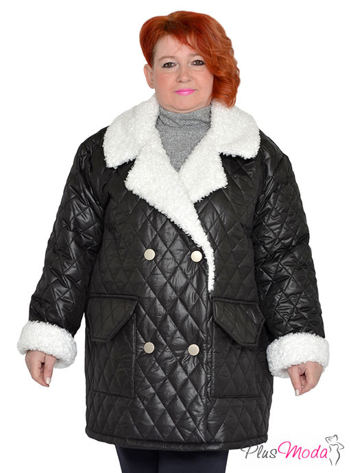 Куртка Модель №1949 размеры 44-84 - Plusmoda фото 2