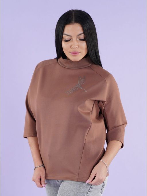 Афродита кофта женская черный - Lovetex фото 9