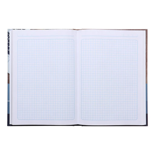 Колледж-тетрадь в твердой обложке 7БЦ, А5, 160 листов, РАБОЧИЙ СТОЛ, блок в клетку, глянцевая ламинация - Calligrata фото 4