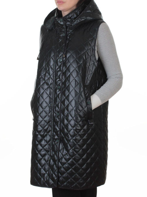 802 DK. GREEN Жилет утепленный женский (50 гр. синтепон) - Fashion фото 5