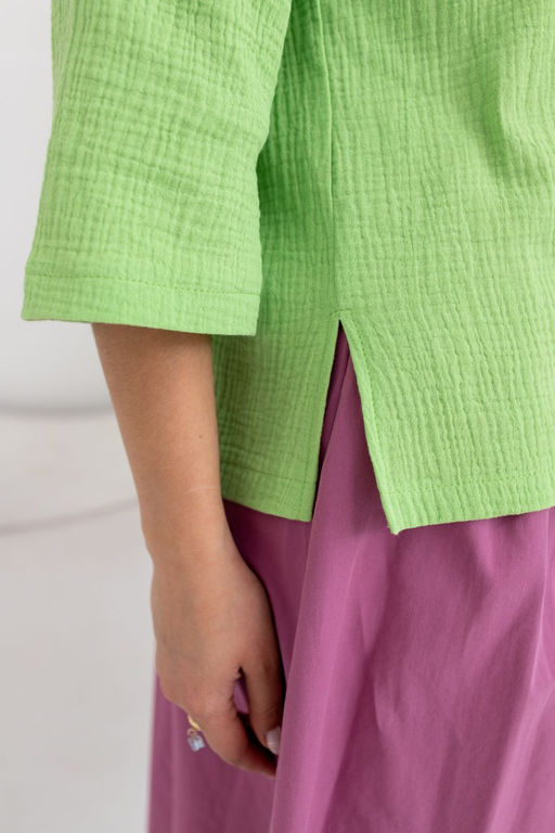 Блузка ТБ-43м салатовый - Angelika фото 5