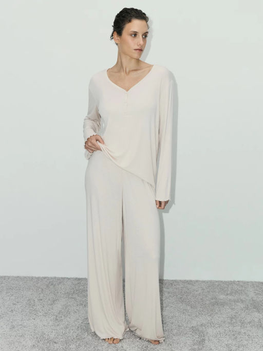 блузка пижамная женская / Zarina фото 2