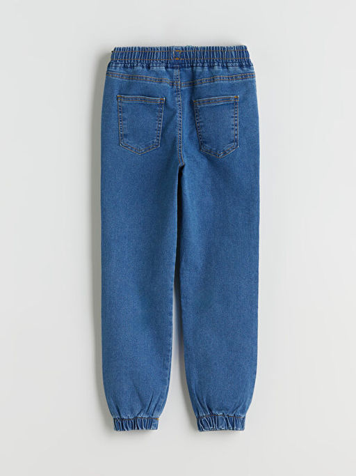 Beli Lastikli Erkek ?ocuk Jean Pantolon