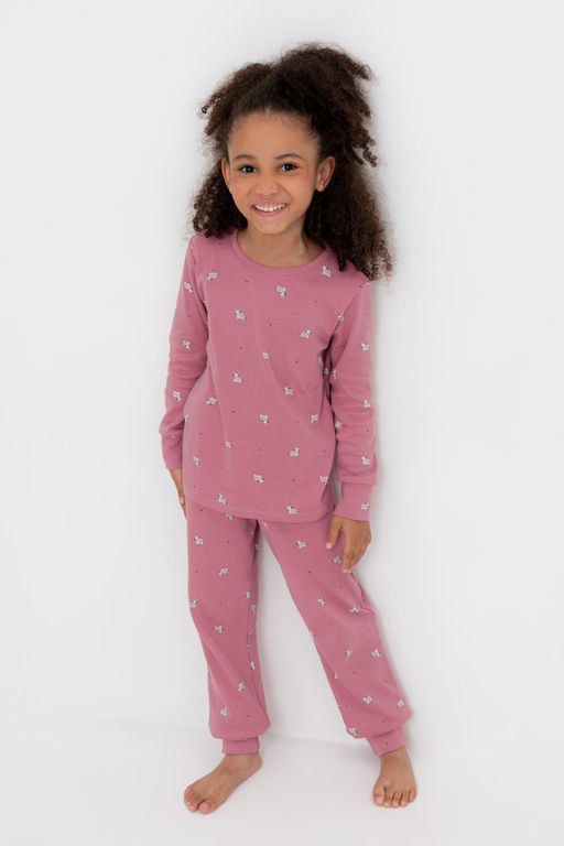 К 1552/пепельная роза,смешные зебры пижама дет