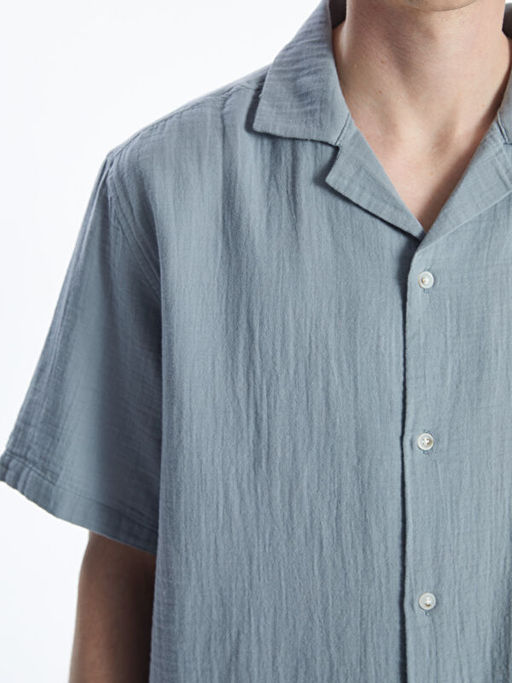 Standart Fit K?sa Kollu Erkek G?mlek