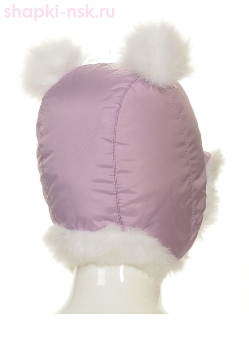 211-З Кошечка Ушанка для девочки (48-50)