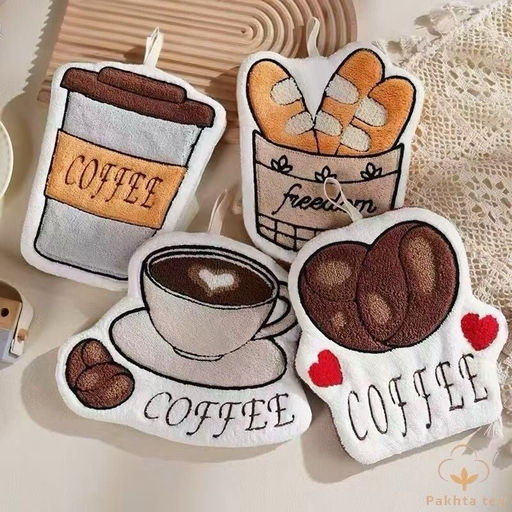 Прихватка из микрофибры Кофе