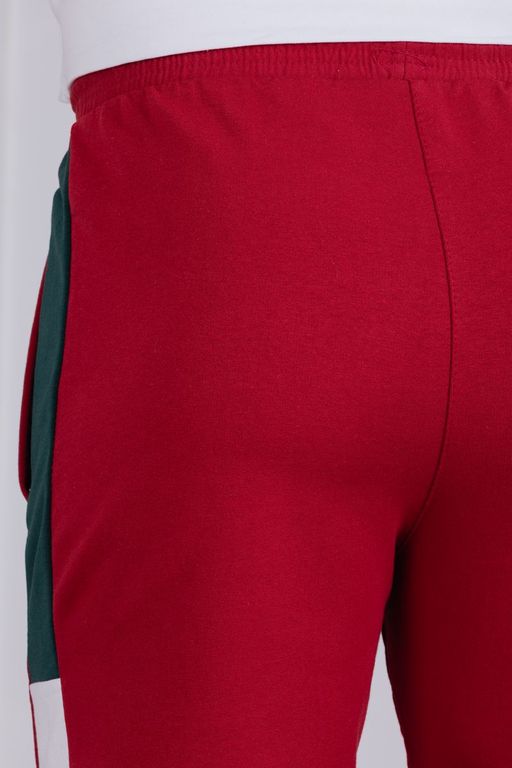 брюки спортивные 
 3.MM107B-бордовый - Iron man фото 8