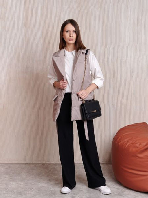 Жилет Некст какао - Yollochka фото 4