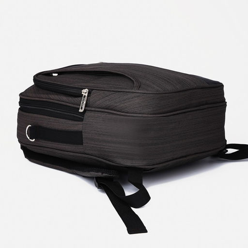 Рюкзак - сумка мужская, текстиль, цвет серый - Simaland фото 5