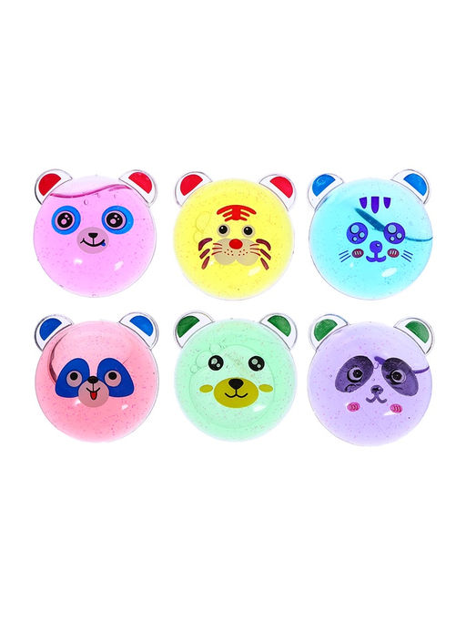 Цена за 12 шт. Лизун - слайм Зверята, МИКС - Funny toys фото 4