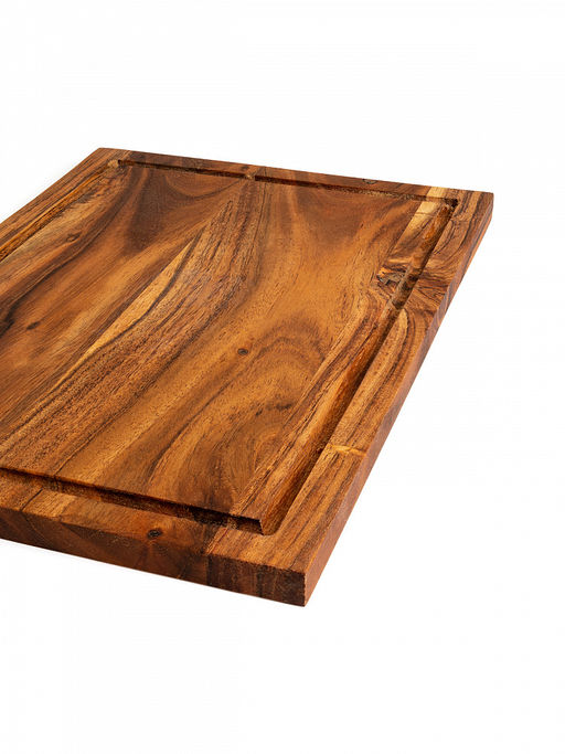 Доска разделочная 35x25 коричневый дерево акации