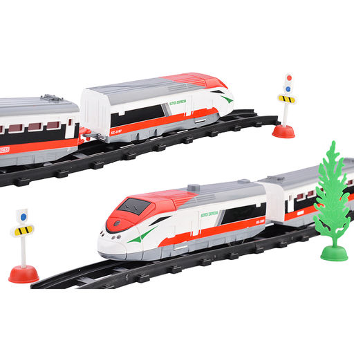 Железная дорога "Скорость" на батарейках, в коробке