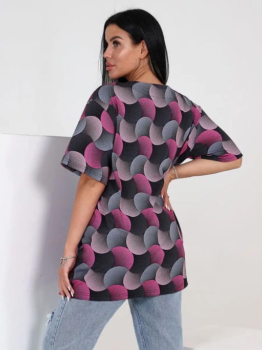 Туника женская Круги 009