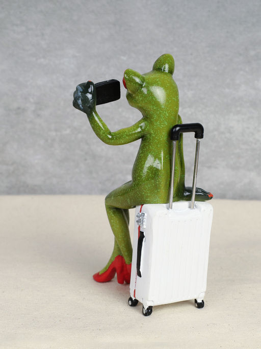 Фигурка Лягушка путешественница 17 см / YX39051 /уп 24/ - Галеонтрейд фото 3