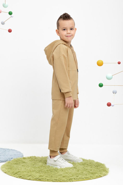 Crockid _ КР 400638/светло-коричневый к440 брюки для мал фото 4