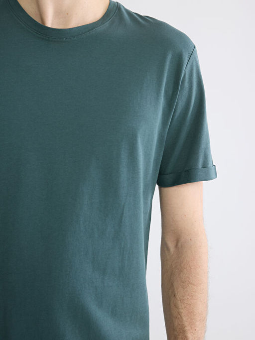 Bisiklet Yaka Erkek Penye Ti??rt