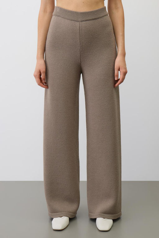 ЕВ 452/ш/серо-коричневый брюки жен