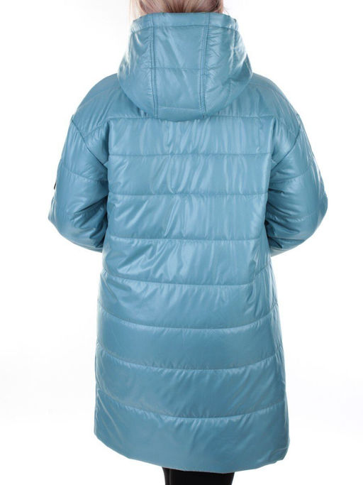 19120 LT. BLUE Пальто демисезонное женское AiKESDFRS - Fashion фото 6