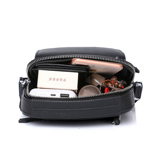 Мужская сумка, кожа, MIRONPAN 26291 Черный  фото 6