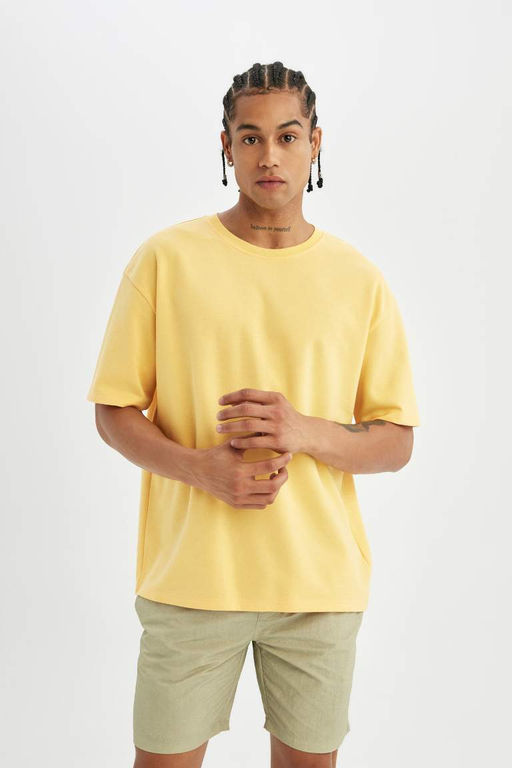 Короткие шорты для плавания стандартного кроя на сетчатой подкладке - Defacto фото 2