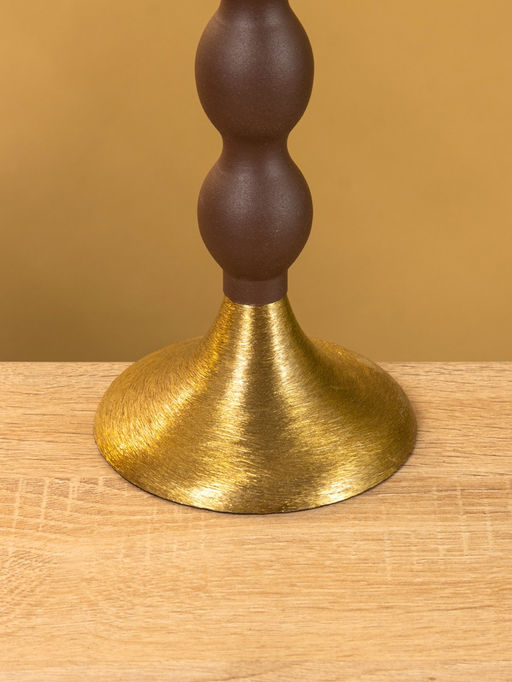 Подсвечник на 1 свечу «Шоколад», 10.5×10.5×34.5 см