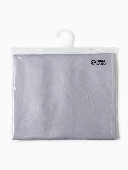 Наволочка LoveLife 70*70 см, цв.серый, жатка, 100% п/э, 100гр/м2  фото 3