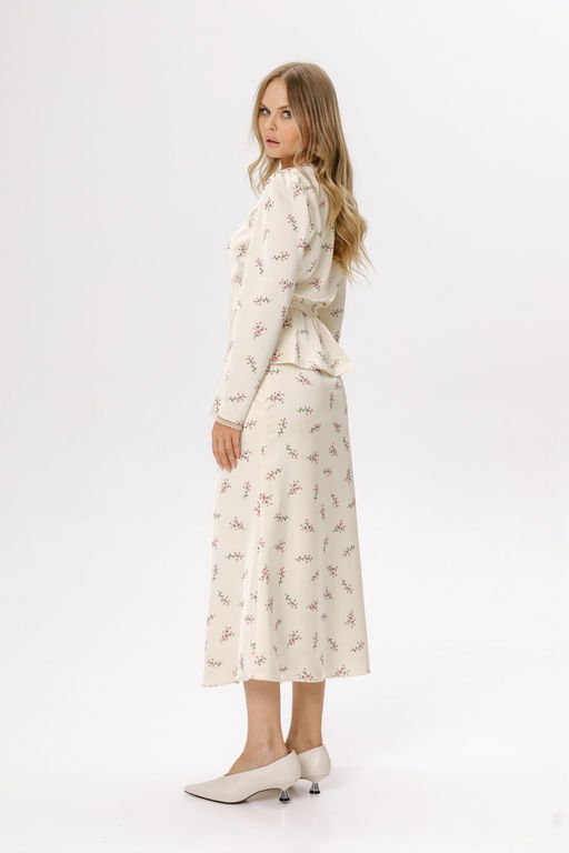 Блуза Pirs 6681 сливочный