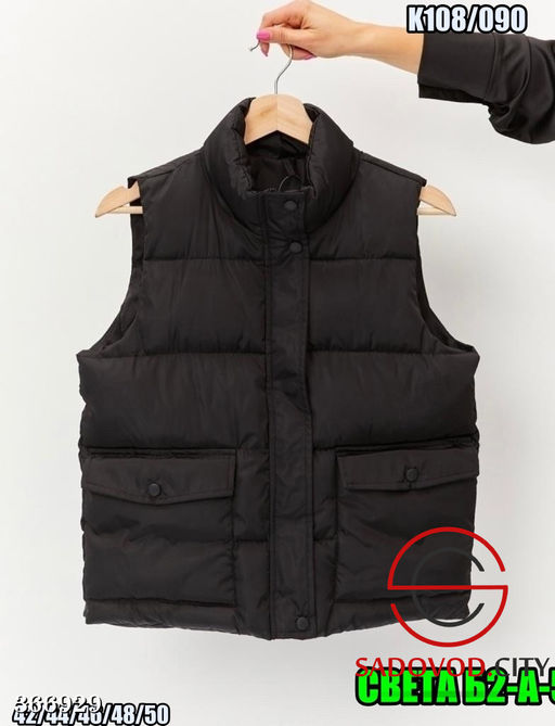 Жилетка женская с карманами - Bruno фото 2