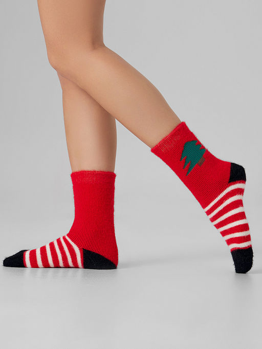 Цена за 5 пар! Теплые НОСКИ ЖЕНСКИЕ - Mark formelle фото 3