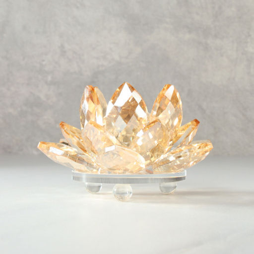 Сувенир из хрусталя Лотос 8,5х4 см / S623 /уп 72/ - Галеонтрейд фото 3