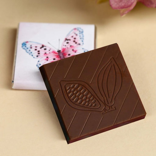 Цена за 2 шт. Шоколад молочный С 8 марта в открытке, 5 г - Фабрика счастья фото 3