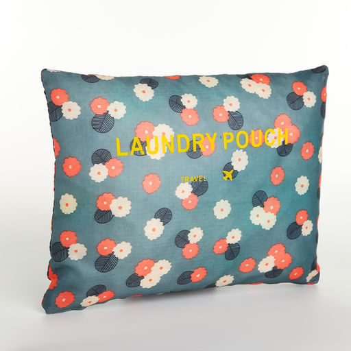 Набор органайзеров-косметичек на молниях, 6 в 1, цвет серо-голубой